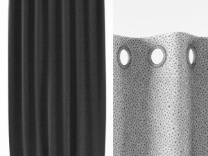 curtains Model 3D