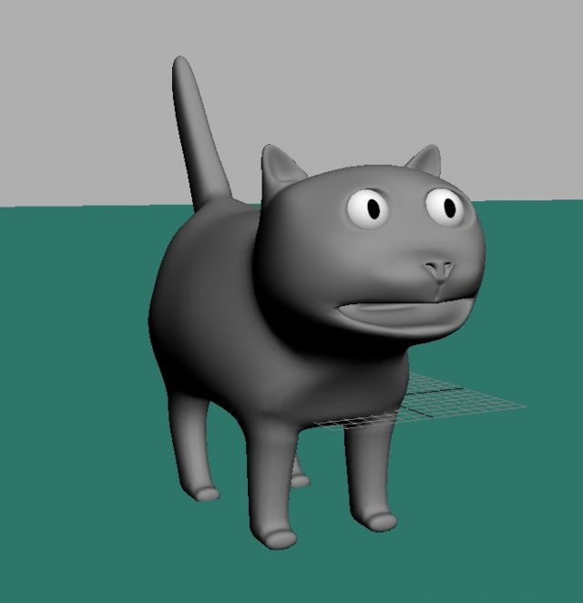 cat 3D Model .c4d .max .obj .3ds .fbx .stl .blend 