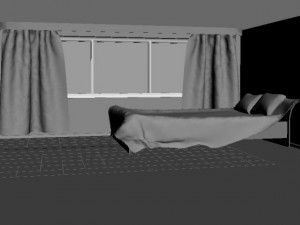 interior bedroom 3D Model