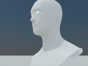 head 3Dモデル