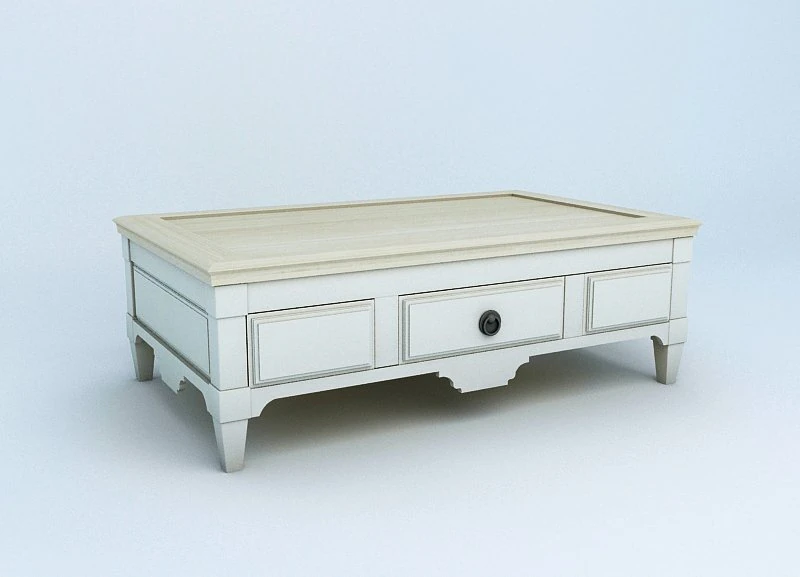 coffee table 3D Model .c4d .max .obj .3ds .fbx .stl .blend 