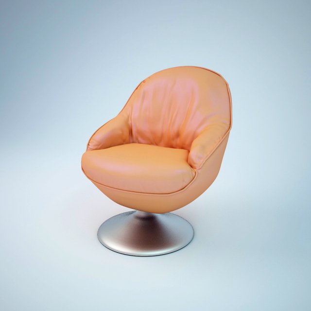 armchair chair lacky 3D Model .c4d .max .obj .3ds .fbx .stl .blend 
