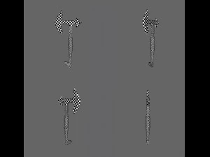 battle axe 3D Model