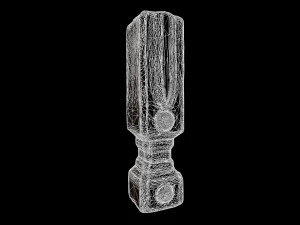 battle axe tris 3D Model