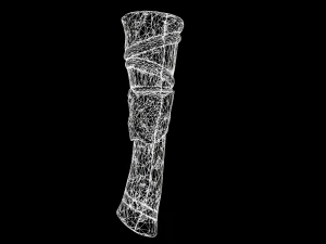 battle axe tris 3D Model