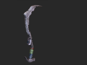 machete high poly 3D Model