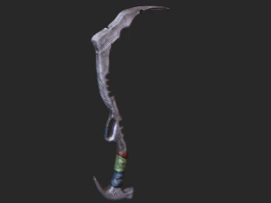 machete high poly 3D Model