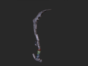 machete high poly 3D Model