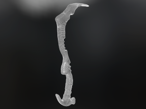 machete high poly 3D Model