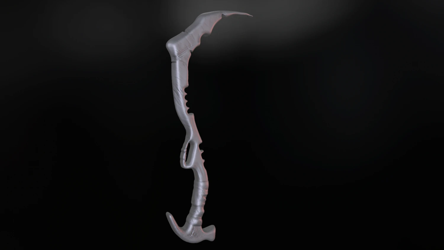 machete mid poly no uv 3D Model .c4d .max .obj .3ds .fbx .stl .blend 