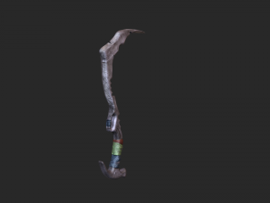 machete low poly 3d 3D Model