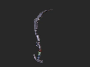 machete low poly 3d 3D Model