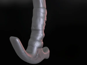 machete low poly 3d 3D Model