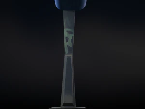 stylized payphone 3D Model