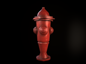 stylized fire hydrant Modello 3D