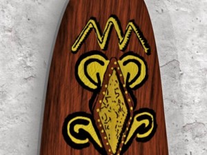 african mask 3D Модель