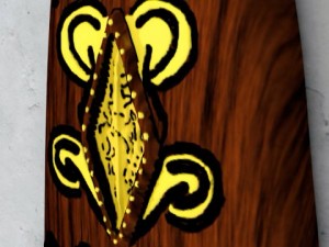 african mask 3D Модель