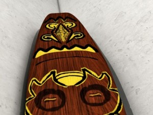 african mask 3D Модель