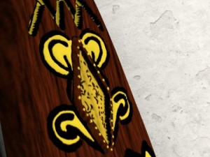 african mask 3D Модель