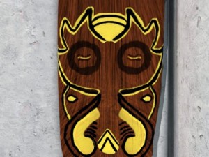 african mask 3D Модель