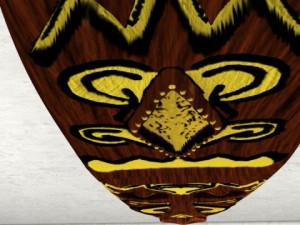 african mask 3D Модель