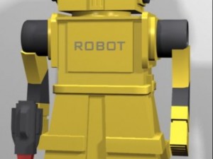 robot toy Modello 3D