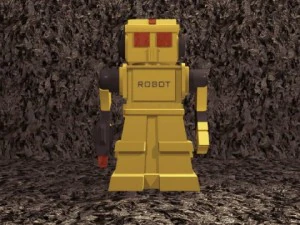 Roboterspielzeug 3D Modell