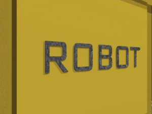 Roboterspielzeug 3D Modell