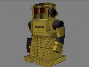 robot toy Modelo 3D