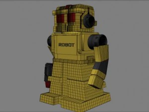 Roboterspielzeug 3D Modell