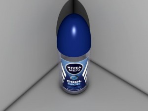 nivea coolkick men care deodorant 3D Модель