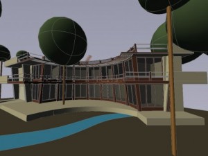country house 3D Model
