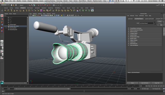 recording camera 3D Model .c4d .max .obj .3ds .fbx .stl .blend 