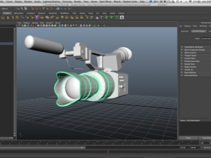 recording camera 3D-Modell