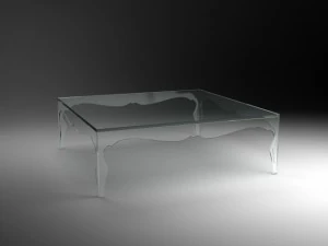 モダンなガラスのコーヒーテーブル 3Dモデル