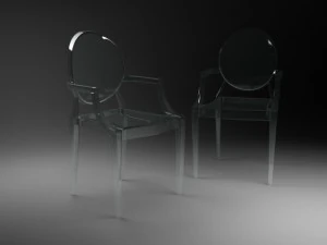 प्रकार की कुर्सी फिलिप स्टार्क 3D मॉडल