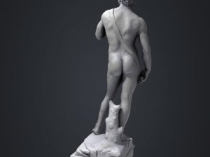 david statue 3D-Modell