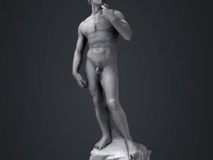 david statue 3D-Modell