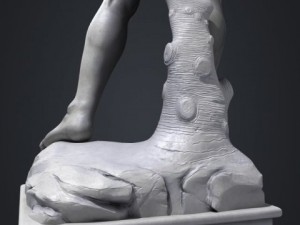 david statue 3D-Modell