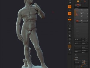 david statue 3D-Modell