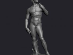 david statue 3D-Modell