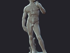 david statue 3D-Modell