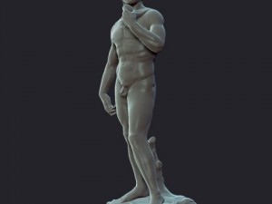 david statue 3D-Modell