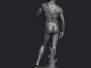 david statue 3D-Modell