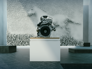 Exhibition space Modello 3D