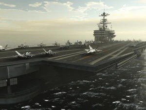 aircraft carrier 3D Model