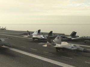 aircraft carrier 3D मॉडल