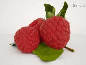 high quality raspberry model 3D मॉडल