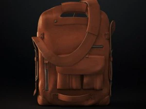 hipster bag 3D Model