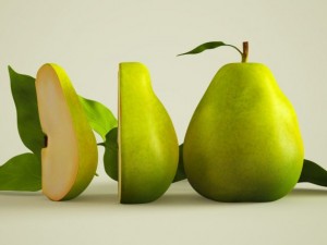 hyper realistic pears 3D Модель